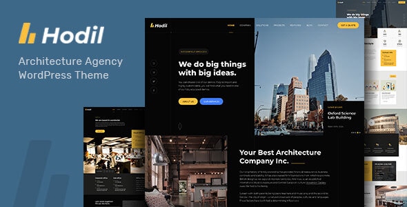 Hodil - Architecture Agency WordPress Theme