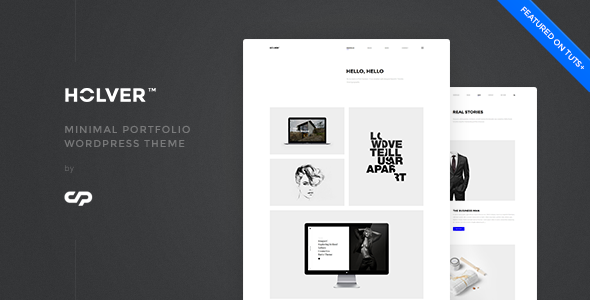 Holver - Minimal Portfolio WordPress Theme