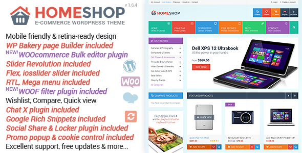 Home Shop - WooCommerce Theme