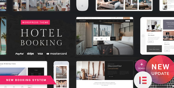 Hotel Booking - WordPress Theme