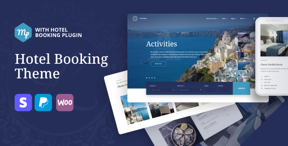 Hotel Booking WordPress Theme - Luviana