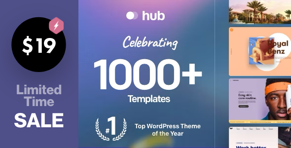 Hub - Responsive Multi-Purpose WordPress Theme