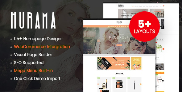 Hurama - Multipurpose WooCommerce WordPress Theme