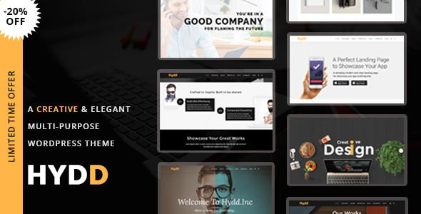 Hydd - Creative Multi-Purpose WordPress Theme