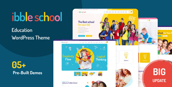 Ibble - Education WordPress Theme