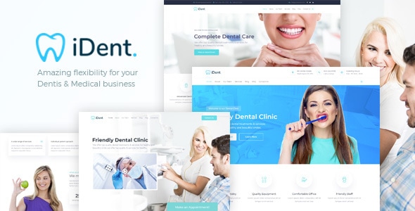 iDent - Dentist & Medical WordPress Theme