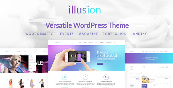 illusion - Multipurpose Corporate and Woocommerce Theme