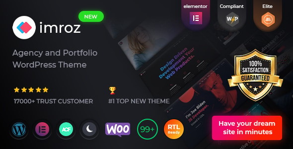 Imroz - Agency & Portfolio Theme