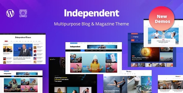 Independent - Multipurpose Blog & Magazine WordPress Theme