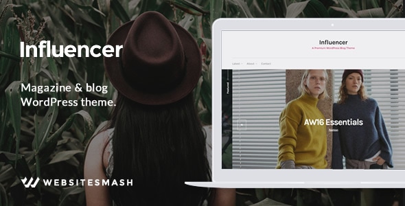 Influencer - Magazine & Blog WordPress Theme