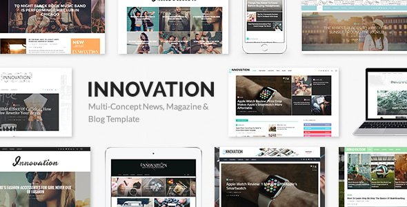 Innovation: News, Magazine & Blog WordPress Theme