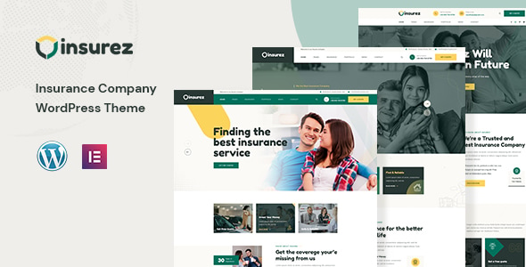 Insurez - Insurance Company WordPress Theme