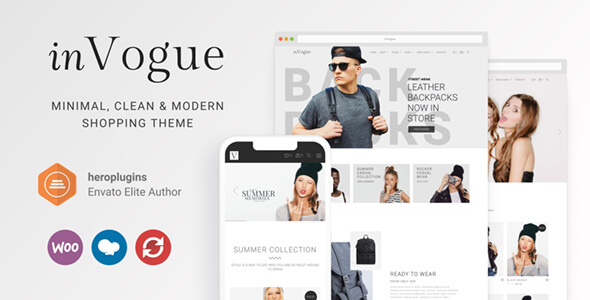 inVogue - WordPress Fashion Shopping Theme