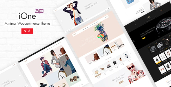 iOne | Minimal WooCommerce Theme