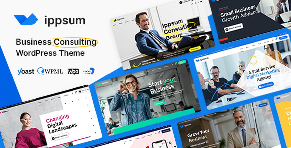 Ippsum - Business Consulting WordPress Theme