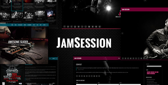 JamSession - Music WordPress Theme