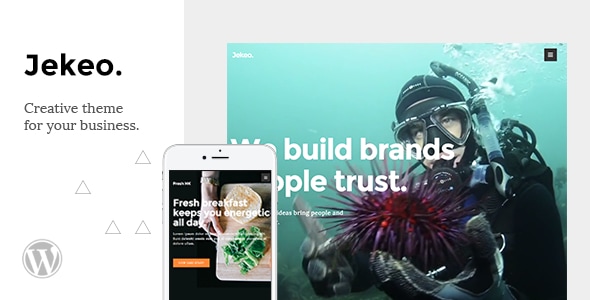 Jekeo - Creative WordPress Theme