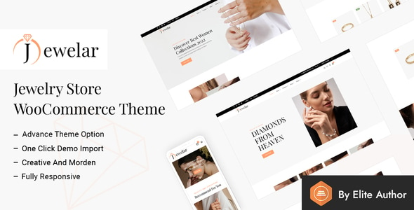 Jewelar - Jewelry Shop WordPress Theme