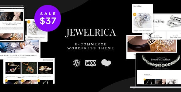 Jewelrica - eCommerce WordPress Theme