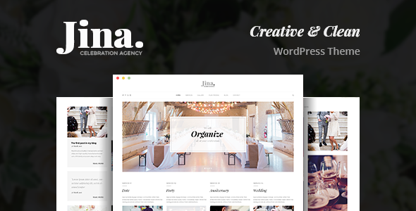 Jina - Celebration Agency Theme