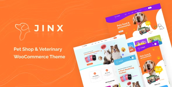 Jinx - Pet Shop & Veterinary WooCommerce Theme