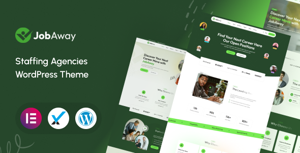 Jobaway - Staffing Agencies WordPress Theme