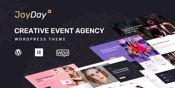 JoyDay - Creative Event Agency WordPress Theme