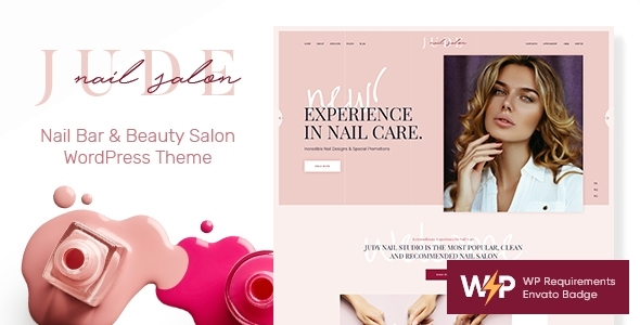 Jude | Nail Bar & Beauty Salon WordPress Theme