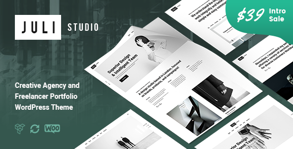 JuliStudio - Portfolio & Agency Theme