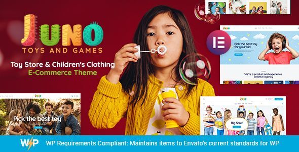 Juno | Kids Toys & Games Store WordPress Theme