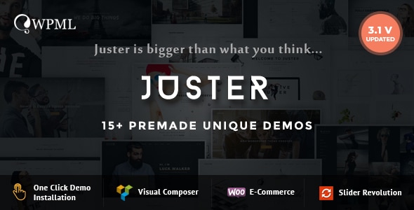 Juster - Multi-Purpose WordPress Theme