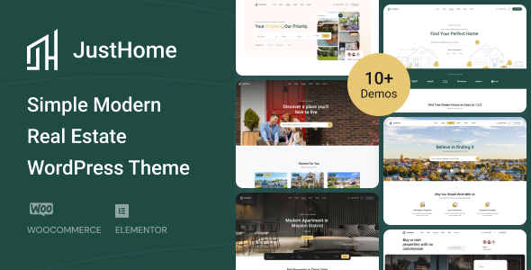 Justhome – Real Estate WordPress Theme