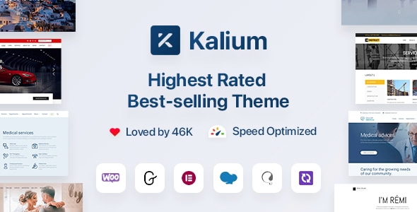 Kalium | Creative Multipurpose WordPress & WooCommerce Theme