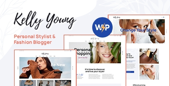 Kelly Young - Stylist WordPress Theme