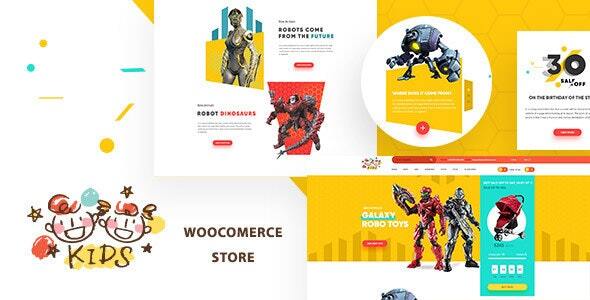 Kids - Baby Shop & Store WooCommerce Theme