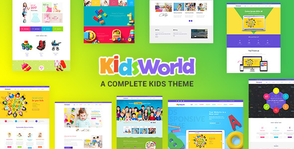 Kids Heaven - Children Education WordPress Theme