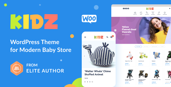 KIDZ - Kids Store and Baby Shop Theme