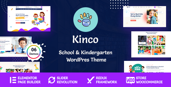 Kinco - Kindergarten WordPress Theme