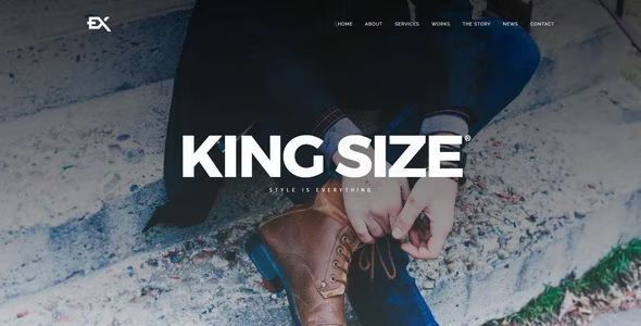 King Size || Creative Portfolio WordPress Theme