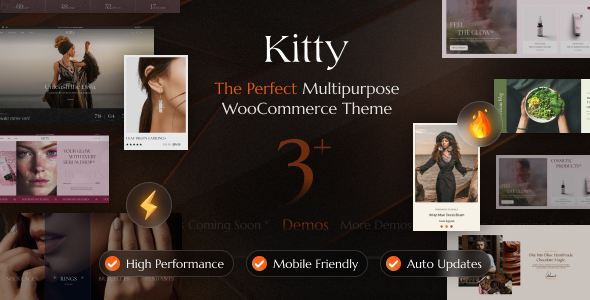 Kitty - Fashion Clothing, Furniture WordPress Theme