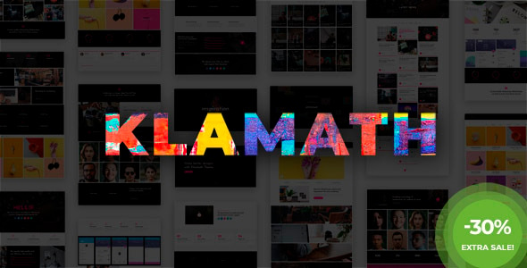 Klamath - Multipurpose Creative Portfolio WordPress Theme