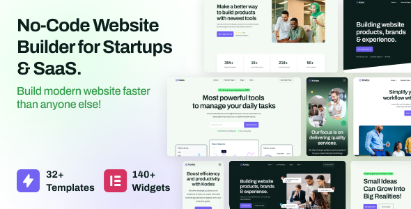 Kodes - Startup & SaaS WordPress Theme