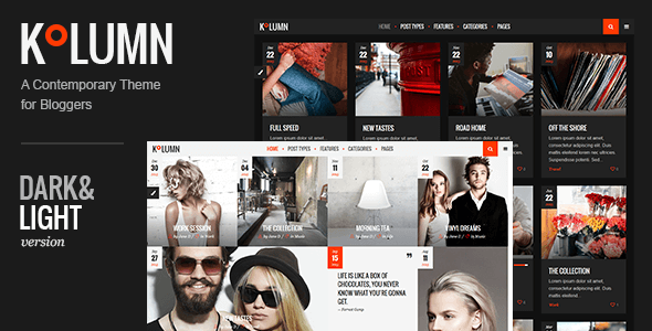 Kolumn - Blog Theme