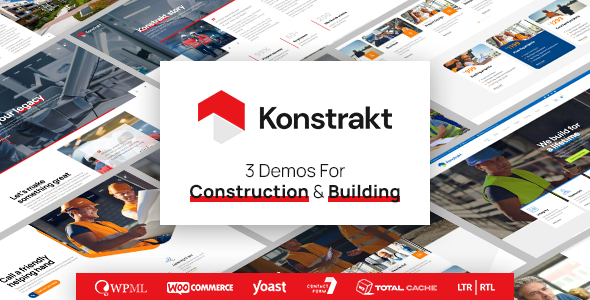 Konstrakt - WordPress Theme for Construction