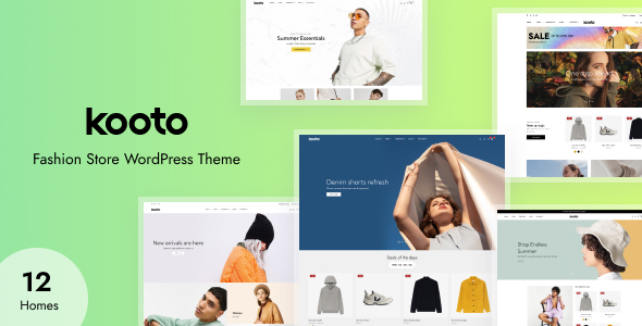 Kooto – Fashion Store WordPress Theme