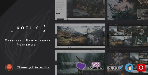 Kotlis -  Photography Portfolio WordPress Theme