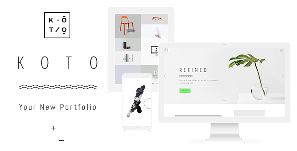 Koto - Artist Portfolio Theme