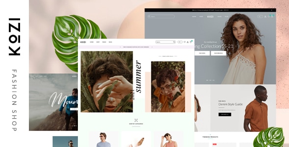 Kozi - Elementor Fashion Store WordPress Theme