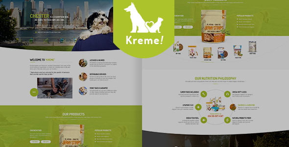 Kreme - Pet & Shop eCommerce WordPress Theme