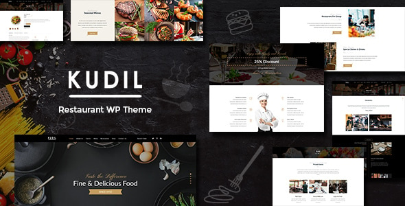 Kudil | Restaurant & Food Delivery Theme